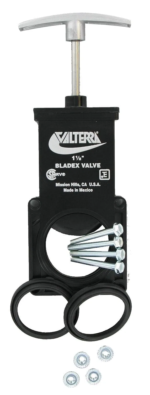T1001BUM – VALTERRA LLC Sewer Waste Valve, Replacement Waste Valve Body For Bladex/ Bristol/ Anonda Valves Handle Act...